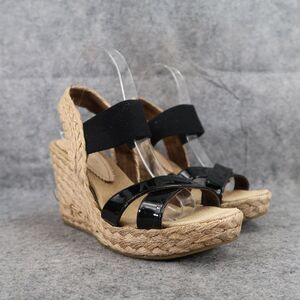Sondra Roberts Shoes Women 39 Sandal Fashion Espadrille Wedge Platform Slingback